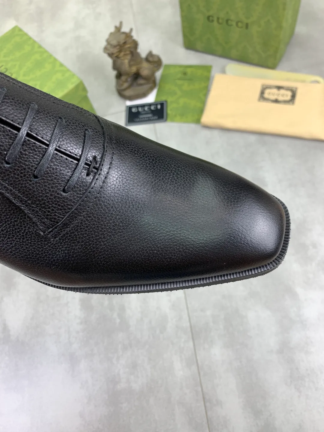 Men's men's shoes 💰P560 [New style] Water dyed cowhide 💰💎💎💎 [Gucci] GUCCI high-end men's formal business leather shoes, original order 1:1! Original imported high-end open-edge beaded calfskin, original metal buckle, imported first-layer cowhide lining for feet. Original outsole, men's shoe size: 39-44 (customized to 45) 2️⃣ colors available